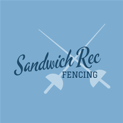 blue logo with swords crisscrossing